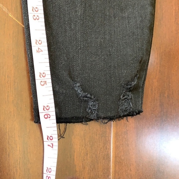 Free people distressed raw hem skinny jeans - Picture 10 of 11